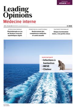 LEADING OPINIONS Médecine interne 2026/4